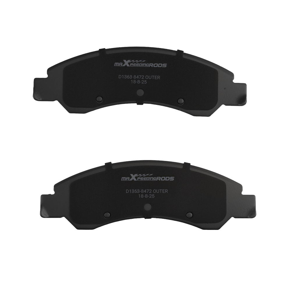 Front Drilled Rotors Brake Pads compatible for Chevy GMC Silverado Sierra 1500 XTS compatible for Yukon