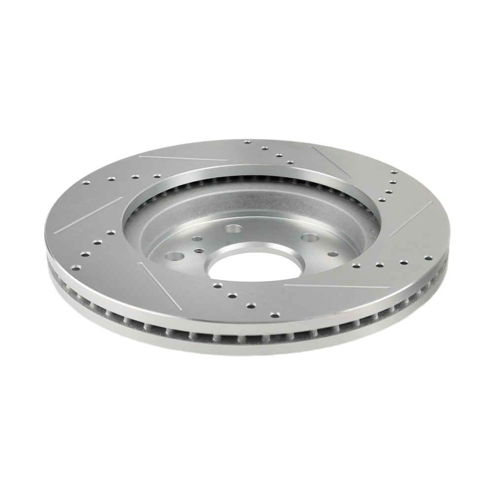 Front DrilledSlotted Brake Rotors compatible for Cadillac Escalade 2007-2020 S-55097