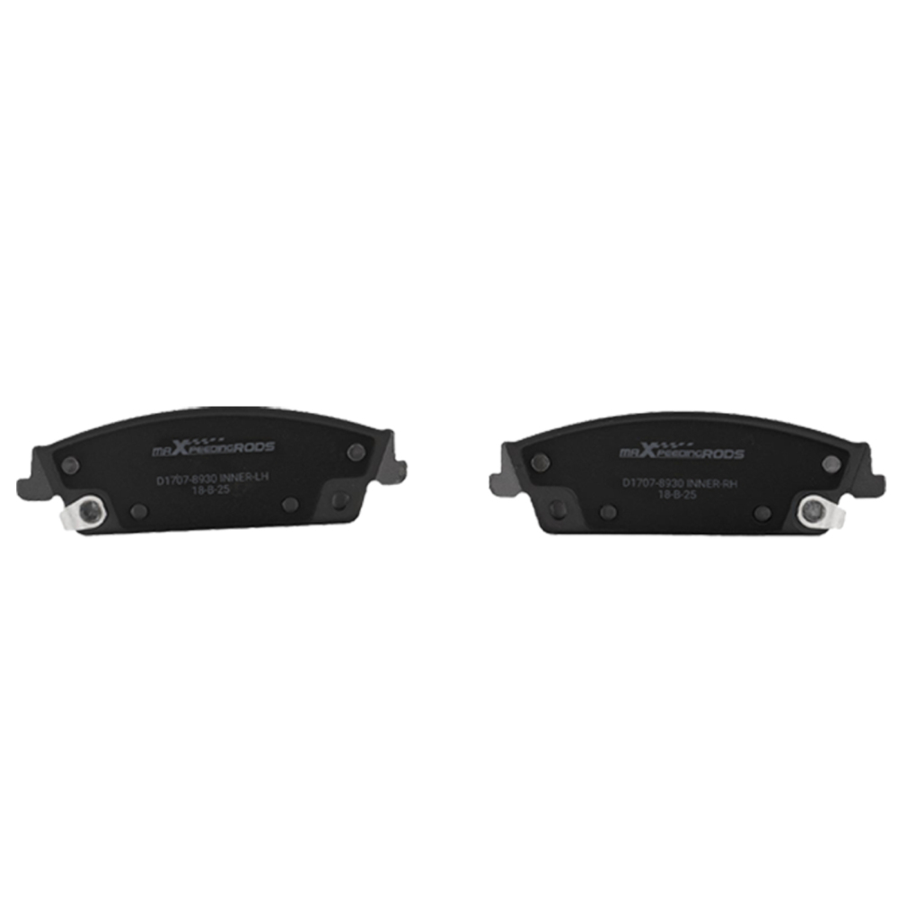 Rear Drilled Brake Rotors+Pads compatible for Chevy Silverado GMC Sierra 1500 compatible for Escalade