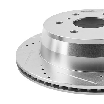 Rear DrilledSlotted Disc Brake Rotors compatible for Cadillac Escalade 2007-2020 S-55133