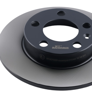 Pair Brake Disc Rear LeftRight compatible for Audi A1 A2 A3 TT 96-2023 1J0615601C 232mm