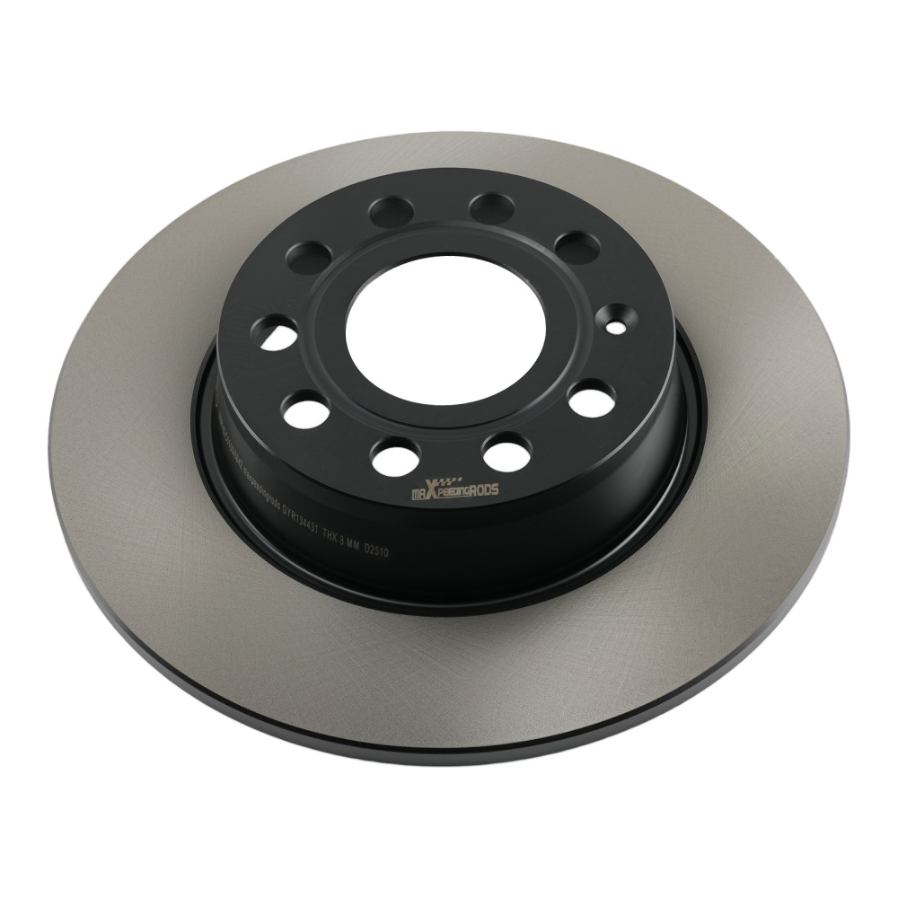 Pair Rear Brake Discs Left Right compatible for Skoda Octavia II III Superb II Yeti 04-20