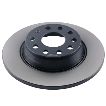 Pair Rear Brake Discs LeftRight compatible for Audi A3 compatible for VW Golf 2003-2013 1K0615601AD