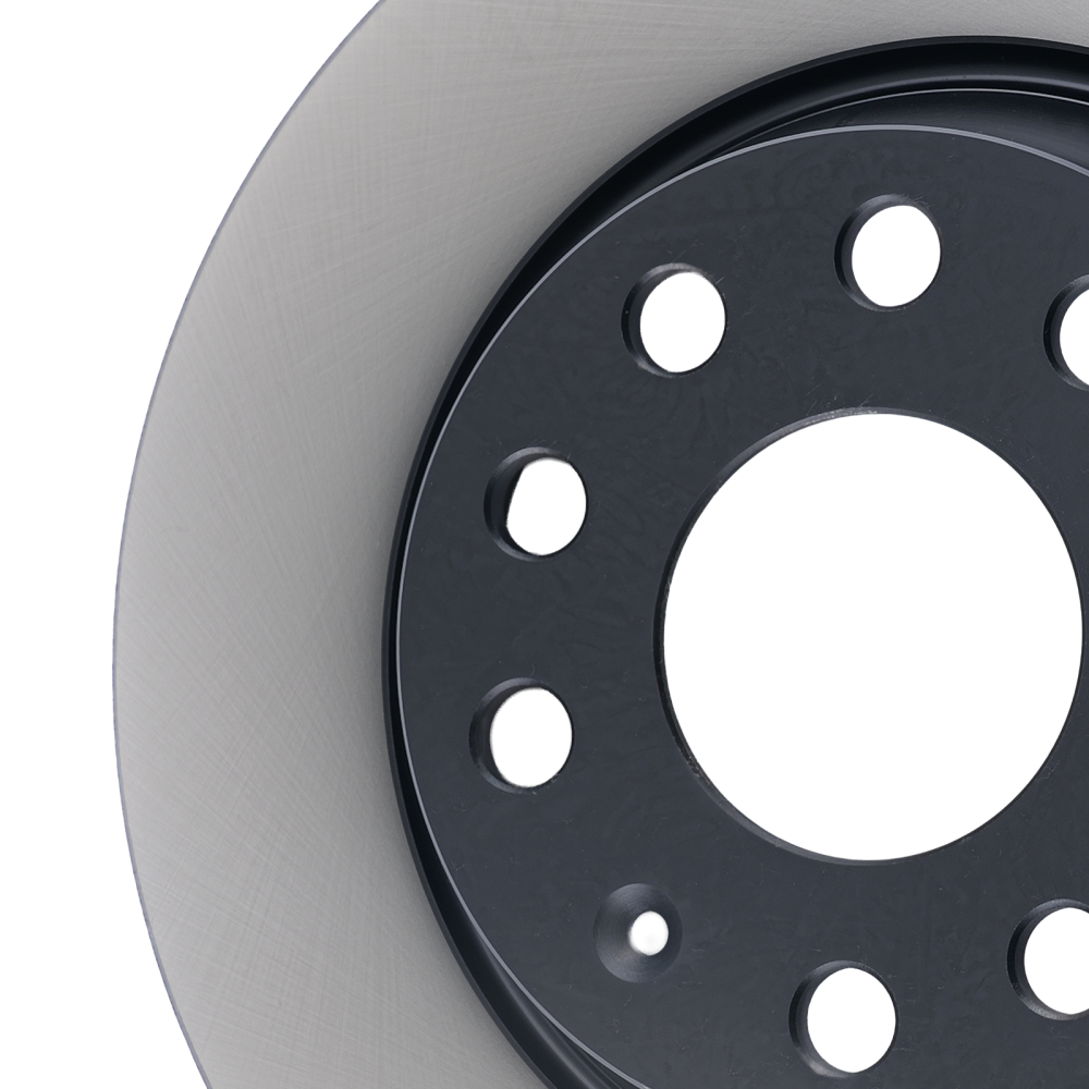 2x Discos de freno traseros compatible para Seat Leon/Toledo 282mm JZW615601F Sólido