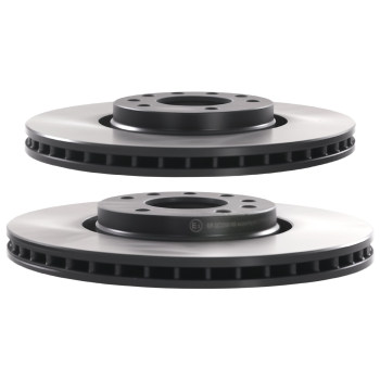 Vented Brake Discs Set Front compatible for Opel Adam/Meriva A/Compatible for Saab 9-5 1997-2019 9194477