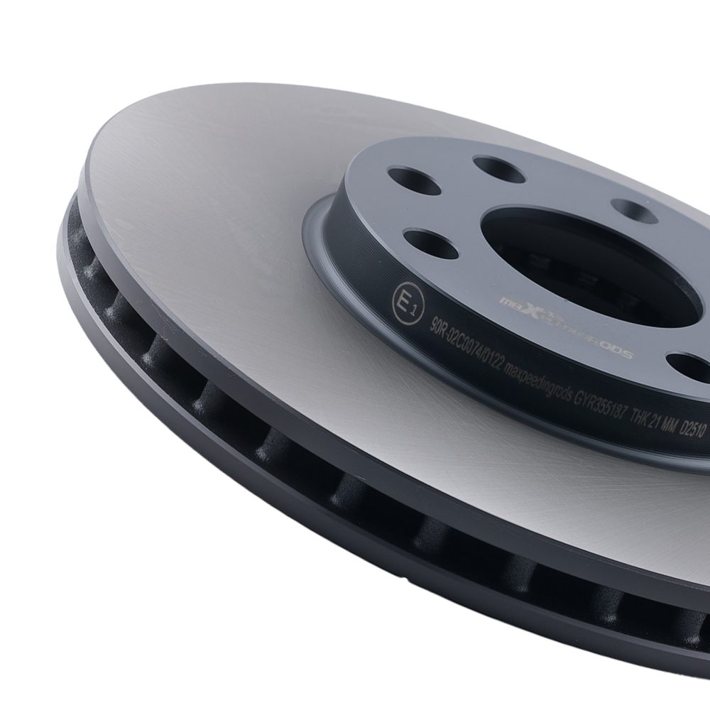 2 Dischi Freno Anteriori compatibile per Opel Astra G Berlina 1.6 16V 255.8mm 1998-04