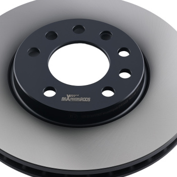 Pair Front Brake Discs LeftRight compatible for Opel Astra G H Zafira A B 569060 279.7mm