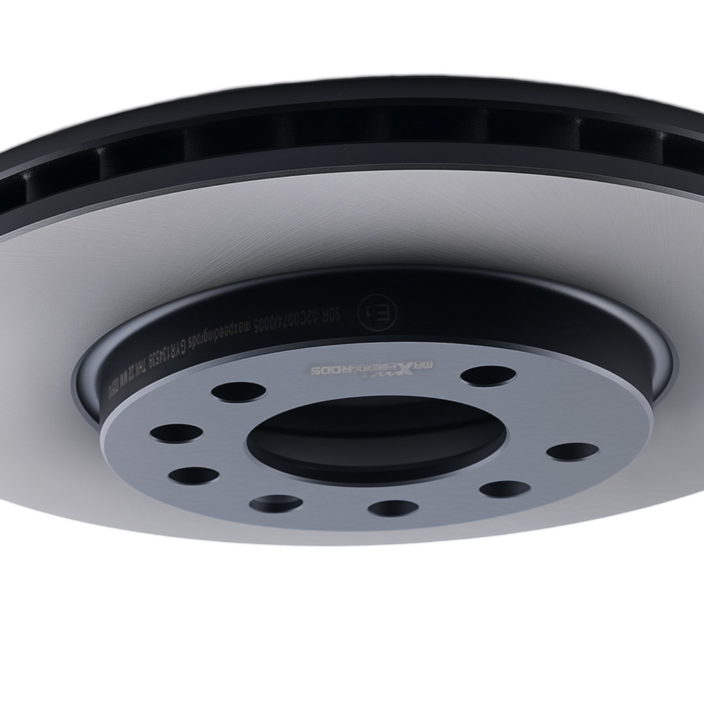 Pair Front Brake Discs LeftRight compatible for Opel Astra G H Zafira A B 569060 279.7mm