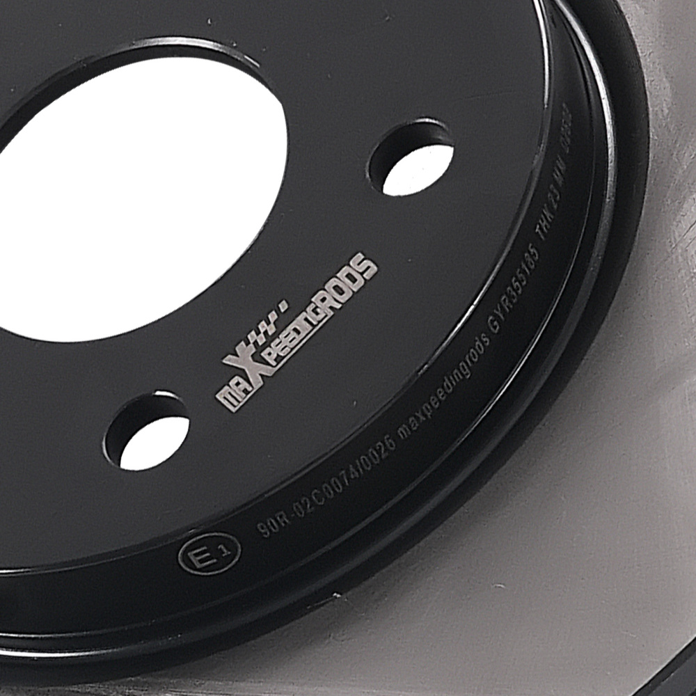 Front Brake Discs Kit Vented compatible for Opel Astra J/Compatible for Vauxhall Astra/Compatible for Chevrolet 2009-2015