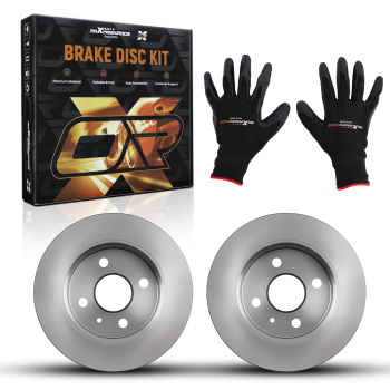 Rear Brake Discs compatible for Opel Astra G H Klasseic Caravan Stufenheck 98-15 9117771