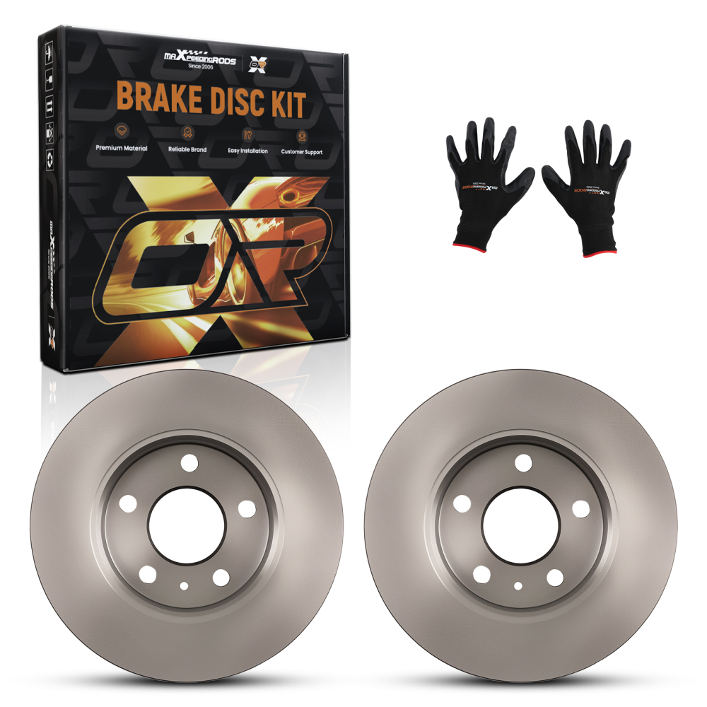 Brake Disc Rear LeftRight compatible for Opel Astra G H Meriva Zafira 98-2017 569109