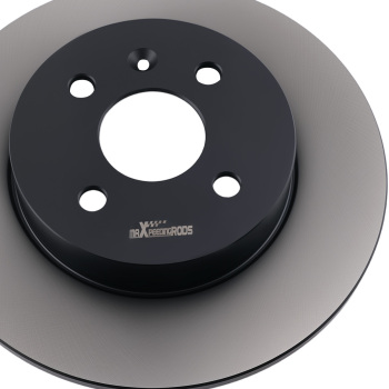 Pair Rear Brake Discs LeftRight compatible for Opel Astra H Twintop 06-2010 569116 264mm