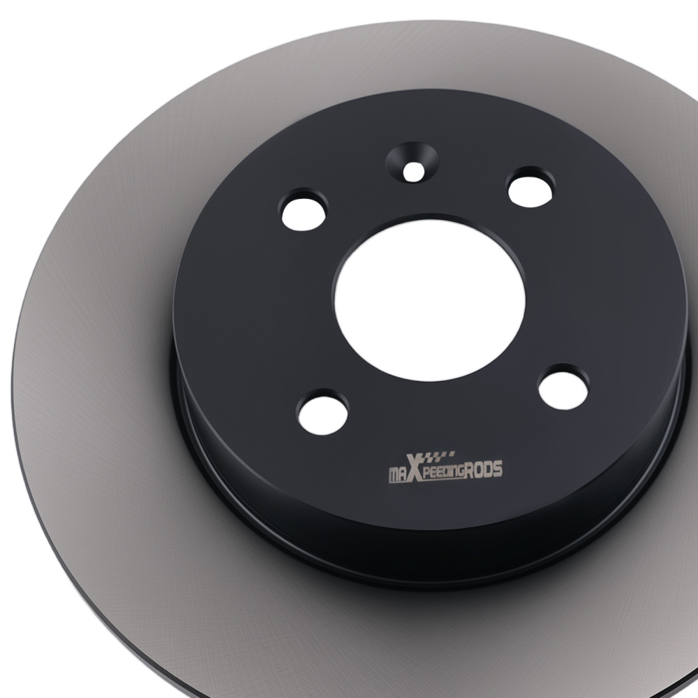 Pair Rear Brake Discs LeftRight compatible for Opel Astra H Twintop 06-2010 569116 264mm