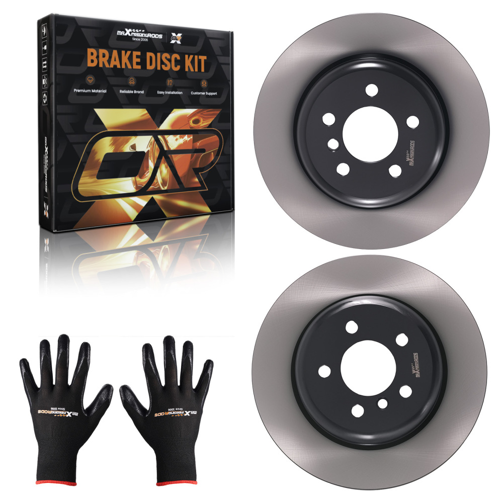 Rear LeftRight Brake Discs 330mm compatible for BMW 523i/525d/528i 2010-2017 34216775287