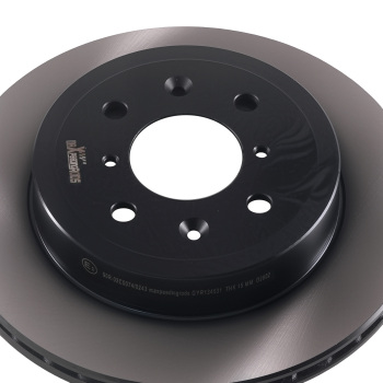 Vented Brake Discs Set Front 252.7mm compatible for Suzuki Ignis Wagon R Agila 2000-2008