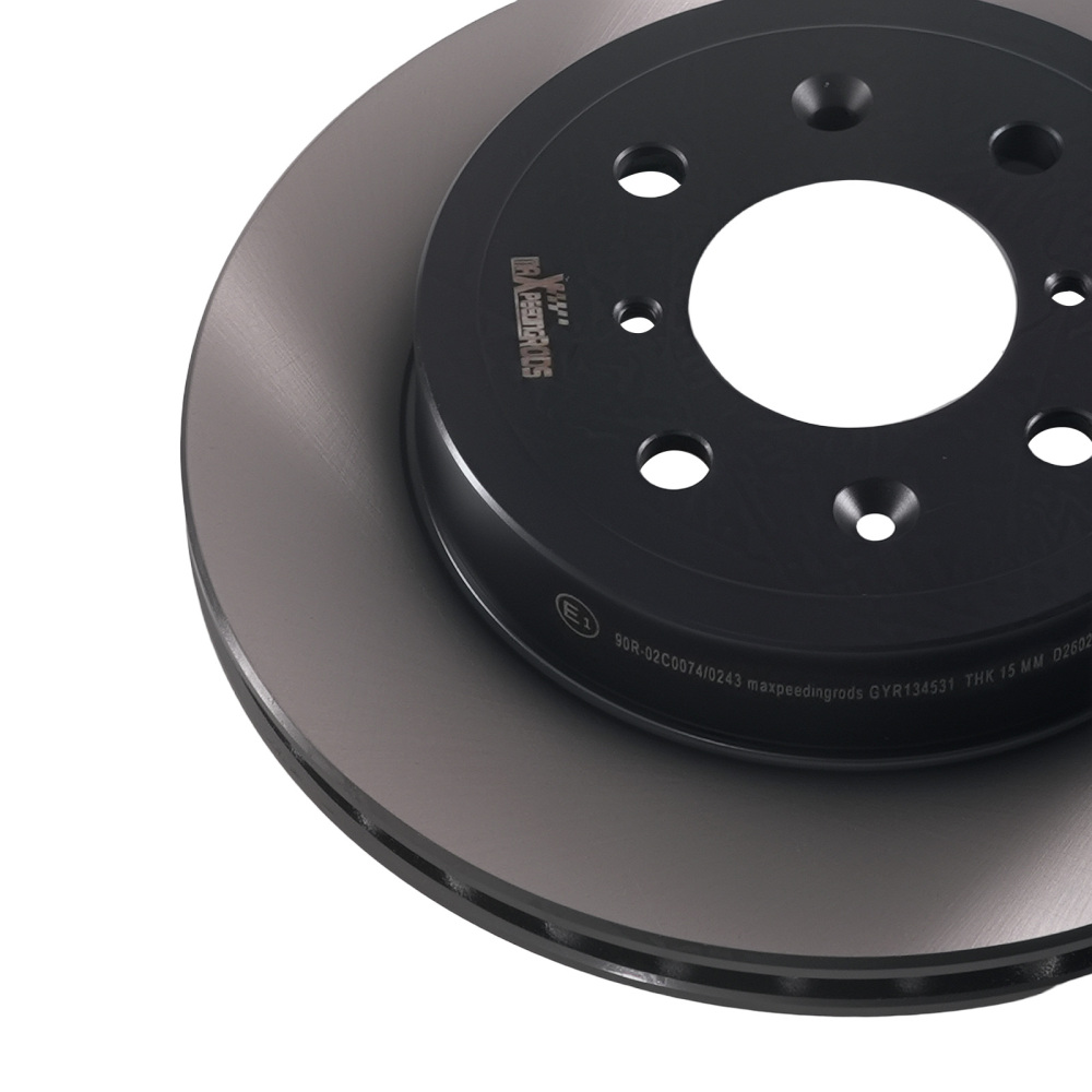 Vented Brake Discs Set Front 252.7mm compatible for Suzuki Ignis Wagon R Agila 2000-2008