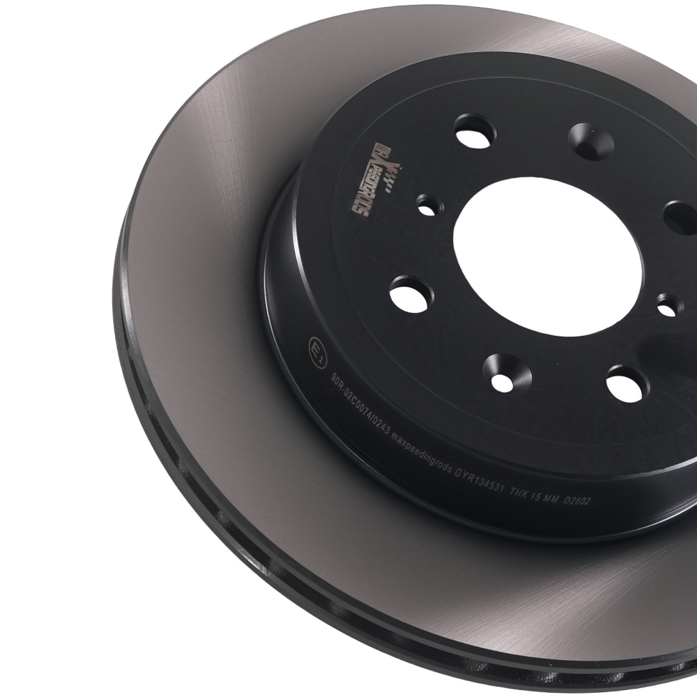 Vented Brake Discs Set Front 252.7mm compatible for Suzuki Ignis Wagon R Agila 2000-2008