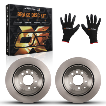 Dischi freno e pastiglie posteriori compatibile per Audi Q7/Compatibile per Porsche Cayenne 7L6615601J