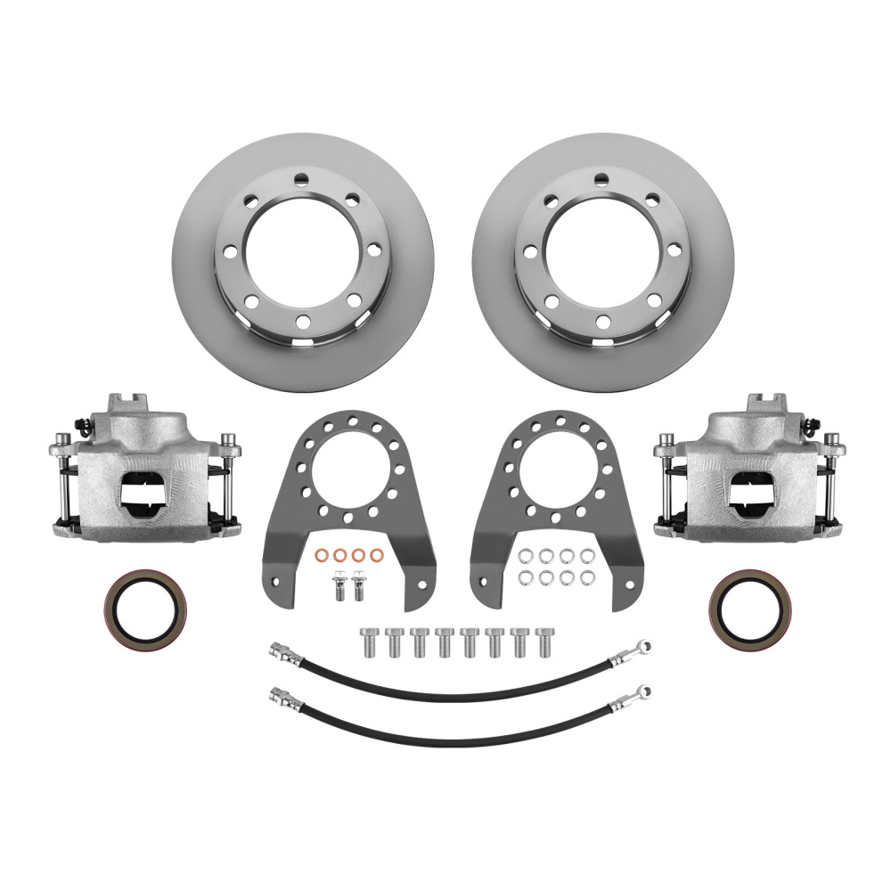 Complete Disc Brake Conversion Kit Rear Wheel compatible for Chevy 14-bolt Rear Ends