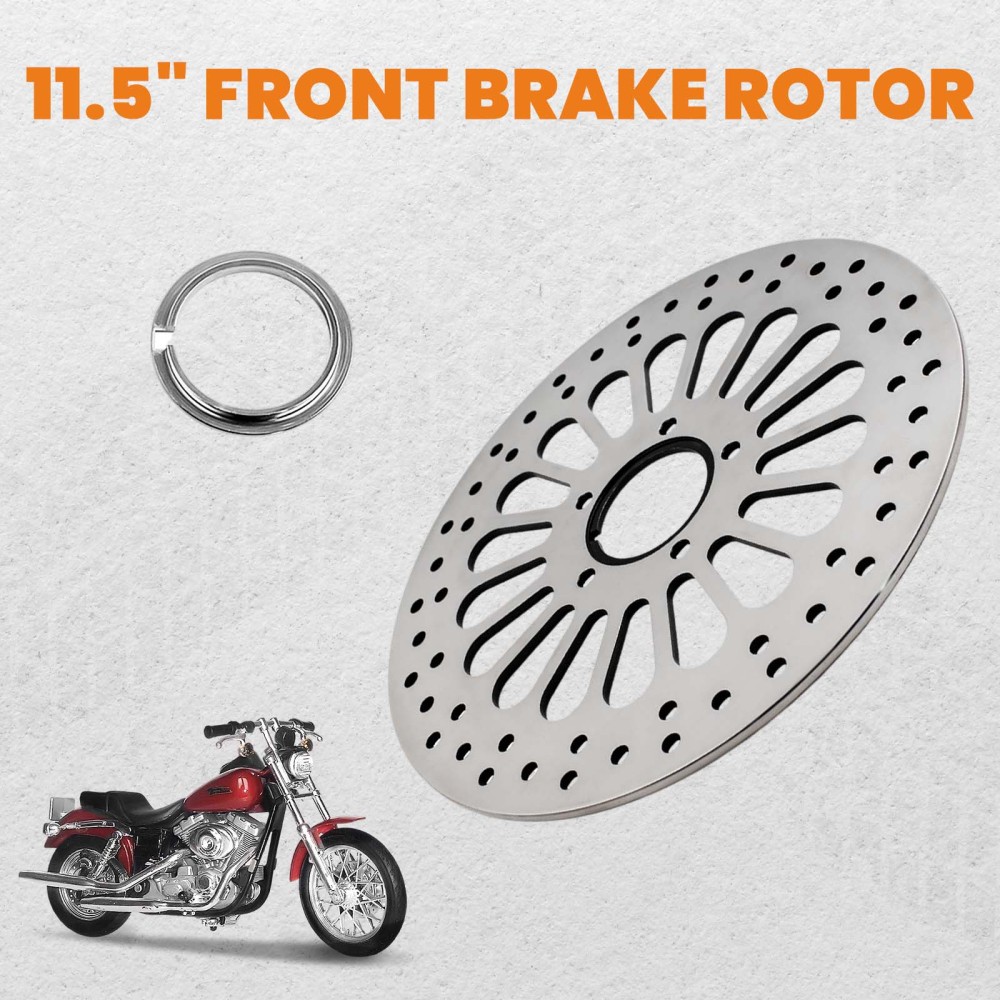 1Pc 11.5 Front Brake Rotor Disk Compatible for Harley-Davidson Touring 2000-2007