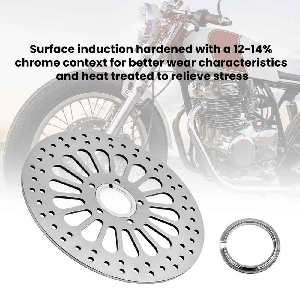 1Pc 11.5 Front Brake Rotor Disk Compatible for Harley-Davidson Touring 2000-2007