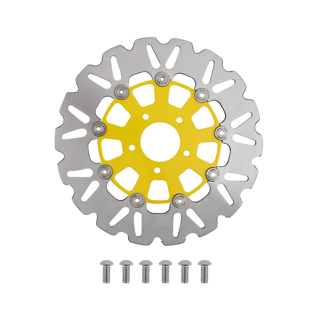 11.8 Floating Front Brake Rotor Disc compatible for Harley-Davidson Touring 08-19 compatible for Sportster