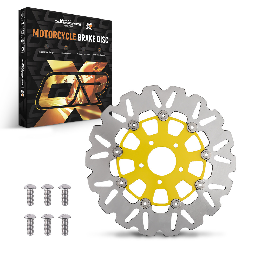 11.8 Floating Front Brake Rotor Disc compatible for Harley-Davidson Touring 08-19 compatible for Sportster