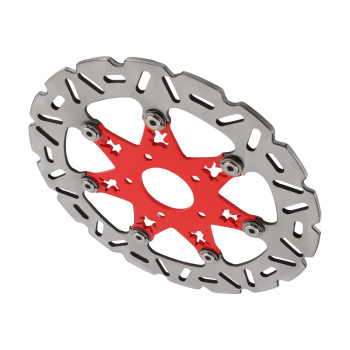 11.8 Front Brake Rotor Disc compatible for Harley-Davidson Touring 08-19 Trike 09-19 Red