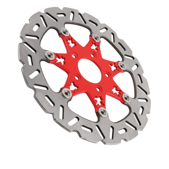 11.8 Front Brake Rotor Disc compatible for Harley-Davidson Touring 08-19 Trike 09-19 Red