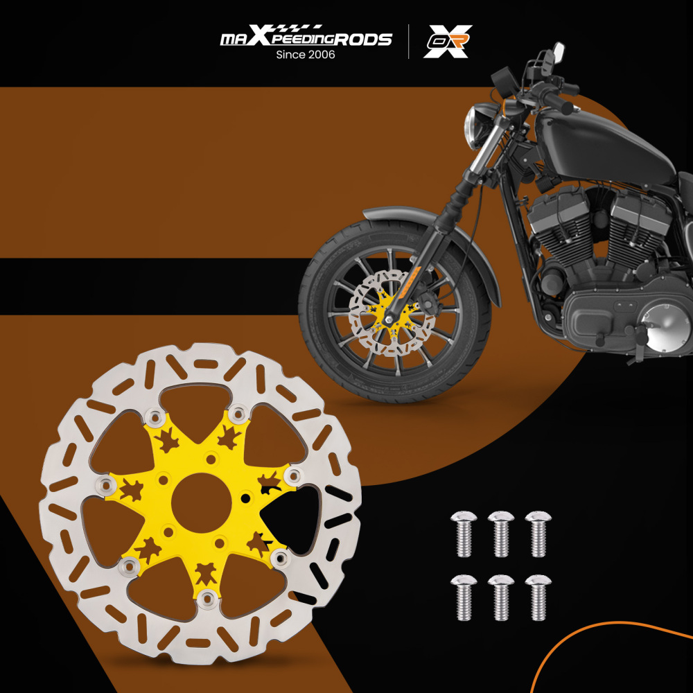 11.8 Floating Front Brake Rotor compatible for Harley-Davidson Trike 09-19 Softail 15-24