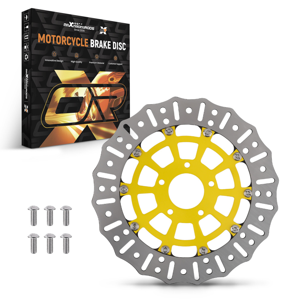 Front Disc Rotor Brake Rotor compatible for Harley-Davidson Trike 09-19 compatible for Sportster 14-24 New