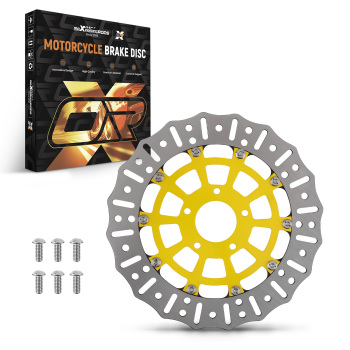 Front Disc Rotor Brake Rotor compatible for Harley-Davidson Trike 09-19 compatible for Sportster 14-24 New