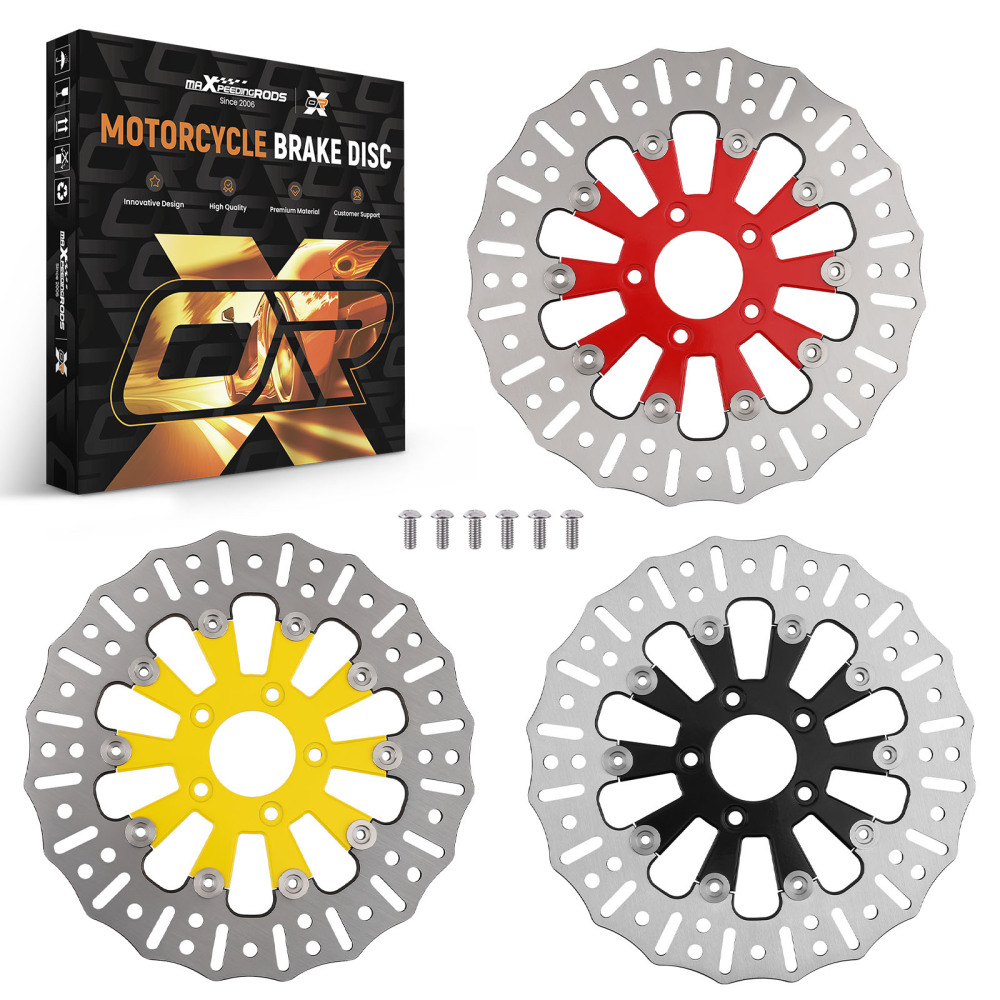 1x 11.8 Floating Front Brake Rotor Disc compatible for Harley-Davidson Touring 2008-2019