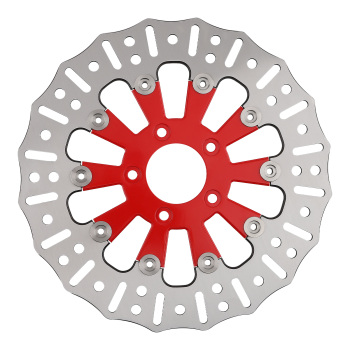 Floating Front Brake Rotor Disc compatible for Harley-Davidson Touring 08-19 Softail 15-24