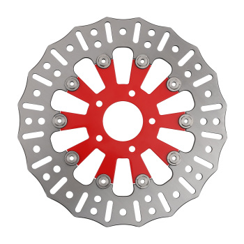 Floating Front Brake Rotor Disc compatible for Harley-Davidson Touring 08-19 Softail 15-24