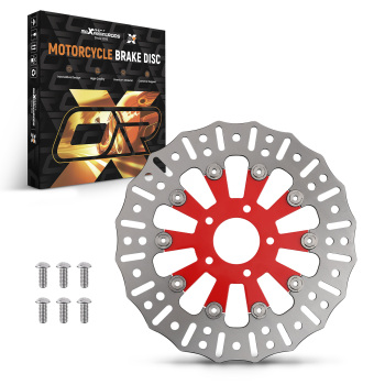 Floating Front Brake Rotor Disc compatible for Harley-Davidson Touring 08-19 Softail 15-24