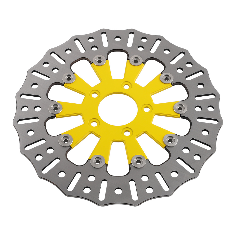 11.8 Floating Front Brake Rotor Disc compatible for Harley-Davidson Touring Softail Dyna