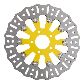 11.8 Floating Front Brake Rotor Disc compatible for Harley-Davidson Touring Softail Dyna