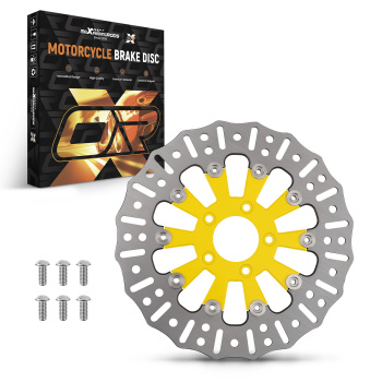 11.8 Floating Front Brake Rotor Disc compatible for Harley-Davidson Touring Softail Dyna