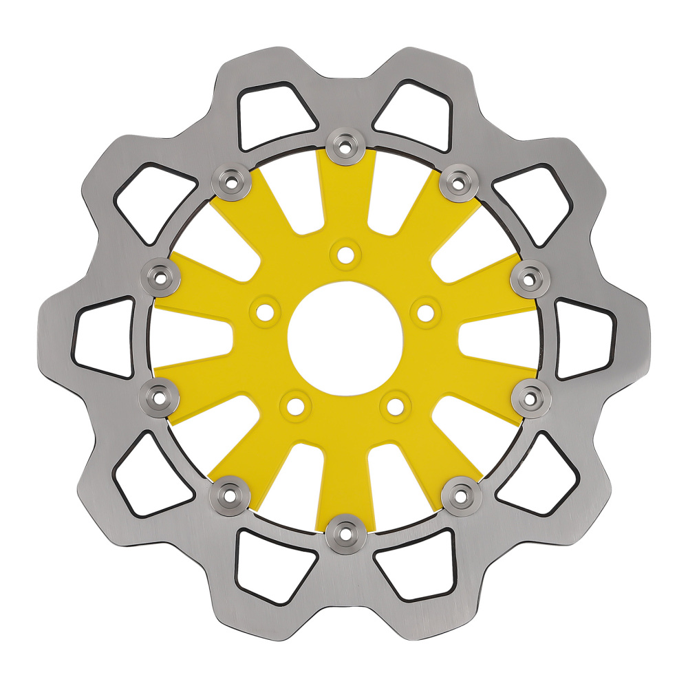 11.8in Front Floating Brake Rotor compatible for Harley-Davidson Trike 2009-19 Dyna 2006-17
