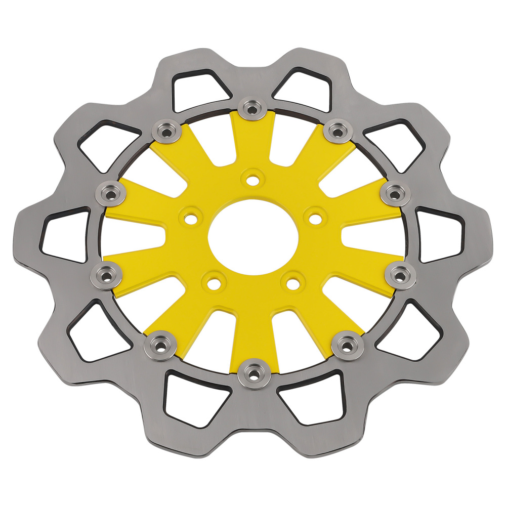 11.8in Front Floating Brake Rotor compatible for Harley-Davidson Trike 2009-19 Dyna 2006-17