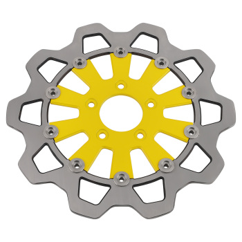 11.8in Front Floating Brake Rotor compatible for Harley-Davidson Trike 2009-19 Dyna 2006-17