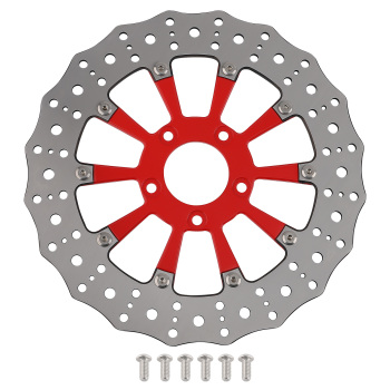 Front Brake Rotor compatible for Harley-Davidson Touring 08-19 Softail 15-24 5mm Thickness
