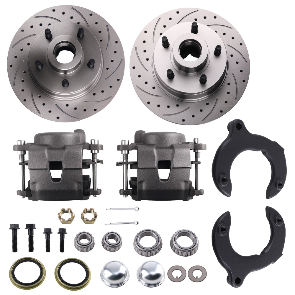 11 Front Brake Disc Conversion Kit compatible for Ford Mustang II 1974 1975-1978