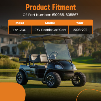 Electric Motor Brake compatible for EZGO RXV Electric compatible for Golf Cart 2008-up 610065 605867