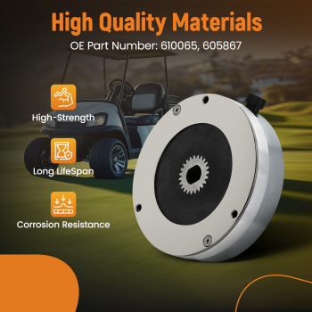 Electric Motor Brake compatible for EZGO RXV Electric compatible for Golf Cart 2008-up 610065 605867