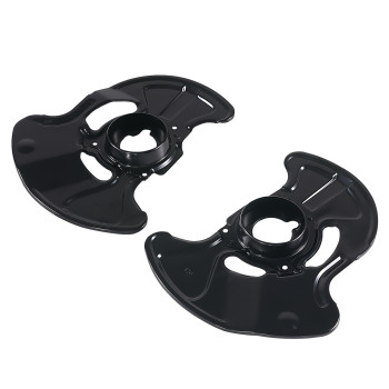 Front L+R Brake Dust Shield Pair compatible for Mercedes CLK C209 A209 SLK R171 2034200244