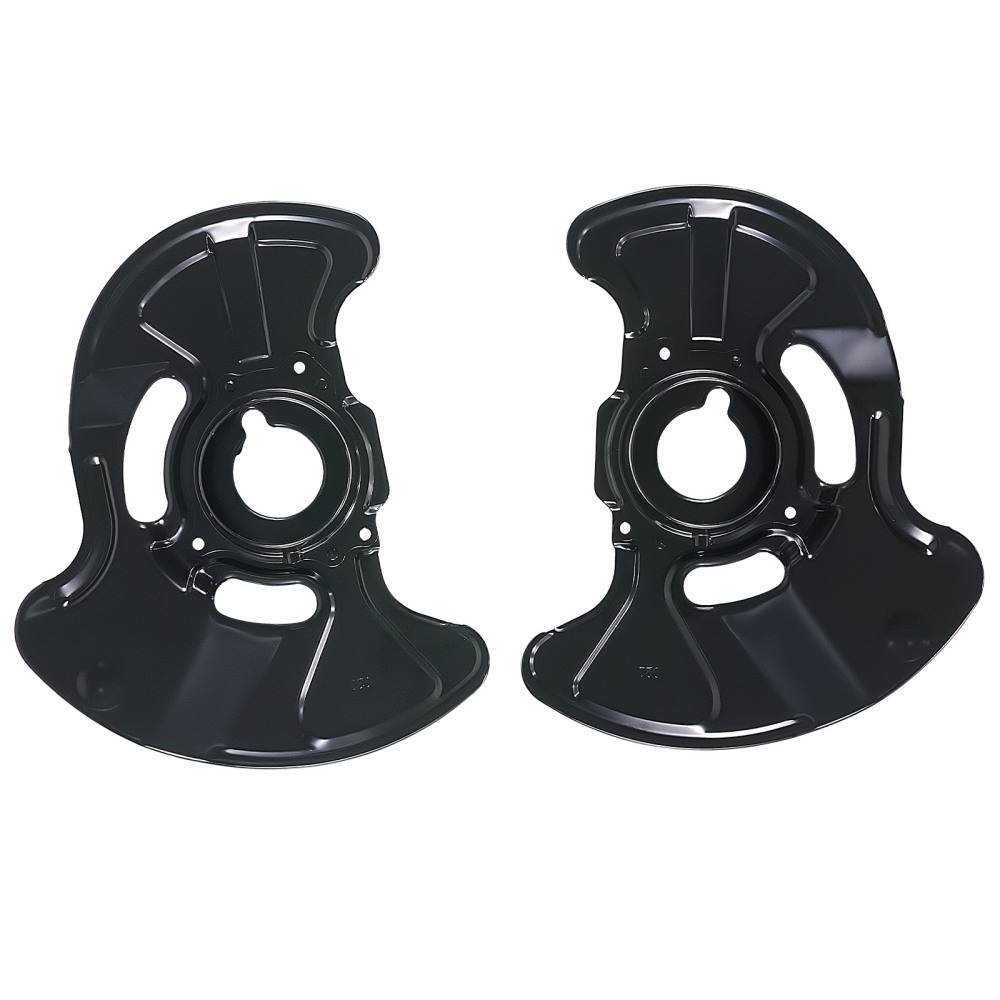 Front L+R Brake Dust Shield Pair compatible for Mercedes CLK C209 A209 SLK R171 2034200244