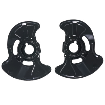 Front L+R Brake Dust Shield Pair compatible for Mercedes CLK C209 A209 SLK R171 2034200244
