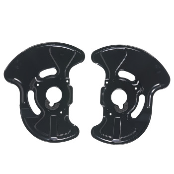 Front L+R Brake Dust Shield Pair compatible for Mercedes CLK C209 A209 SLK R171 2034200244